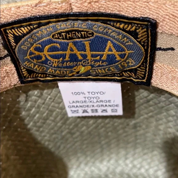 Scala Natural Toyo Straw Hat - Picture 2 of 4